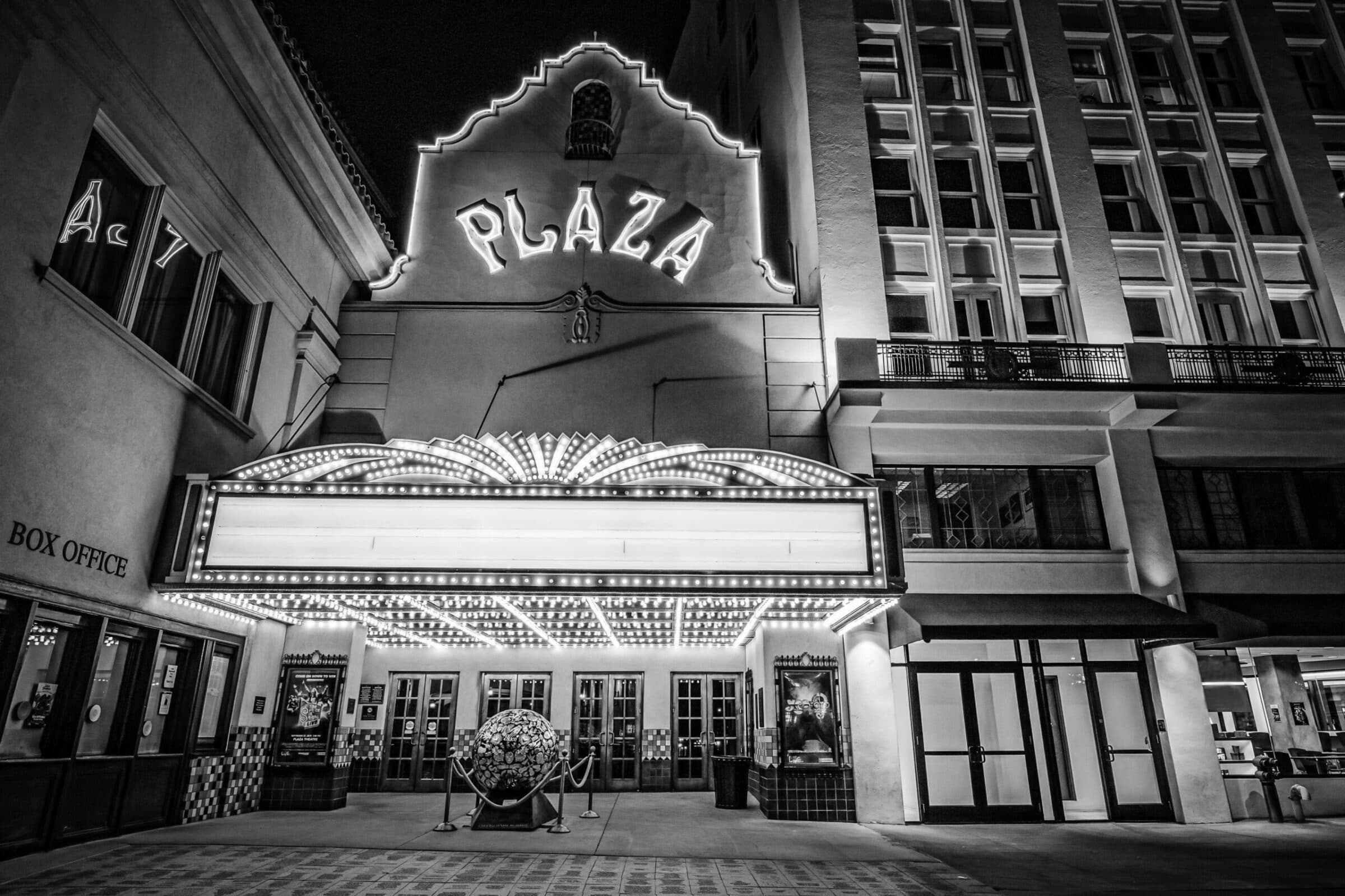 El Paso Plaza Theatre in downtown El Paso Texas